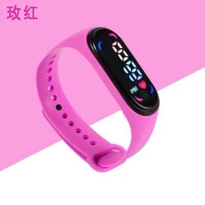Children's Watches for Kids LED Electronic Display Watch Cartoon Girls Boys Cute WristWatch Sport Waterproof Women Student Gifts 92