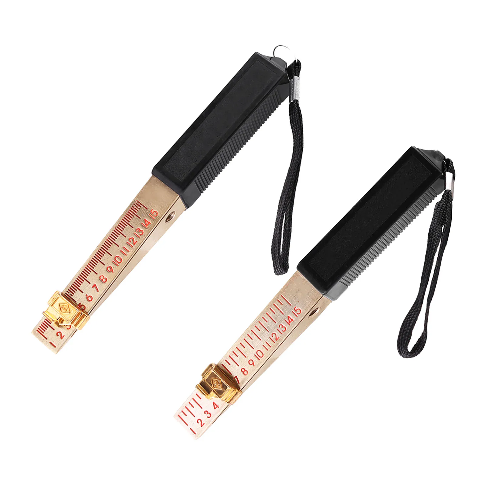 Feeler Gauge Vernier Wedge shaped 1-15mm House Engineering Inspection Flatness Measuring Tool