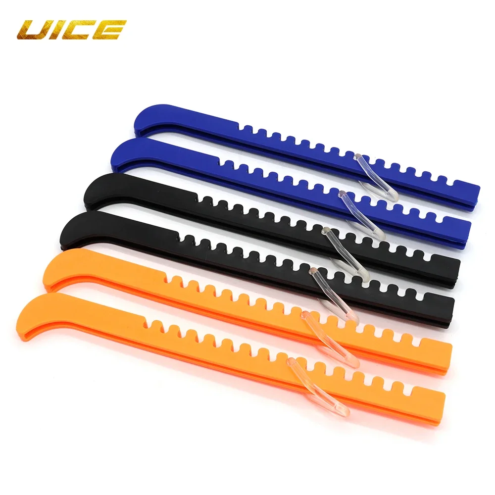 1 Pair Ice Skating Shoes Blade Cover Portable Universal Ice Skate Skates Adjustable Protective Skate Blade Accessories