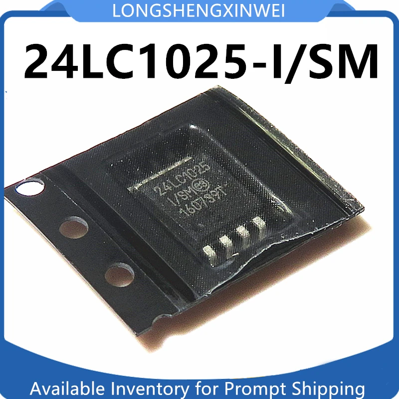 

1PCS 24LC1025-I/SM 24LC1025-I 24LC1025 Chip Packaging SOP8 Memory Chip