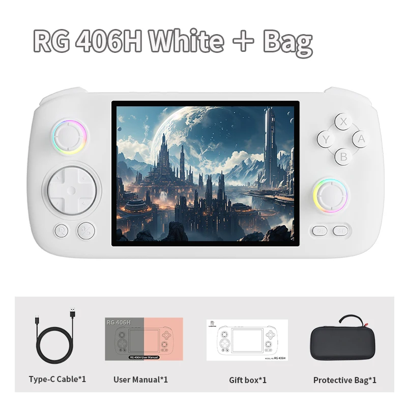 anbernic RG 406H ホワイト ANBERNIC RG 406H