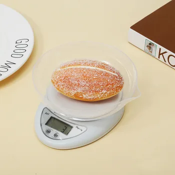 5kg/1g Mini bilancia digitale portatile con display digitale Bilancia elettronica Alimenti postali Misurazione del peso Bilancia elettronica a LED da cucina 1