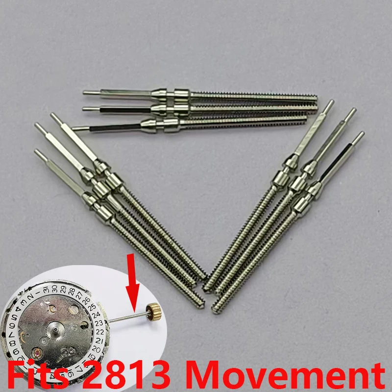 High-Quality Stainless Steel Watch Crown Stems - Set of 2/4
