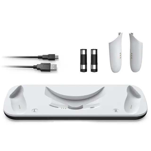  quest3本体 +充電ドック+モバイルバッテリー Amazon.co.jp: Meta Quest 3用RGB充電ドック、VRコントローラー