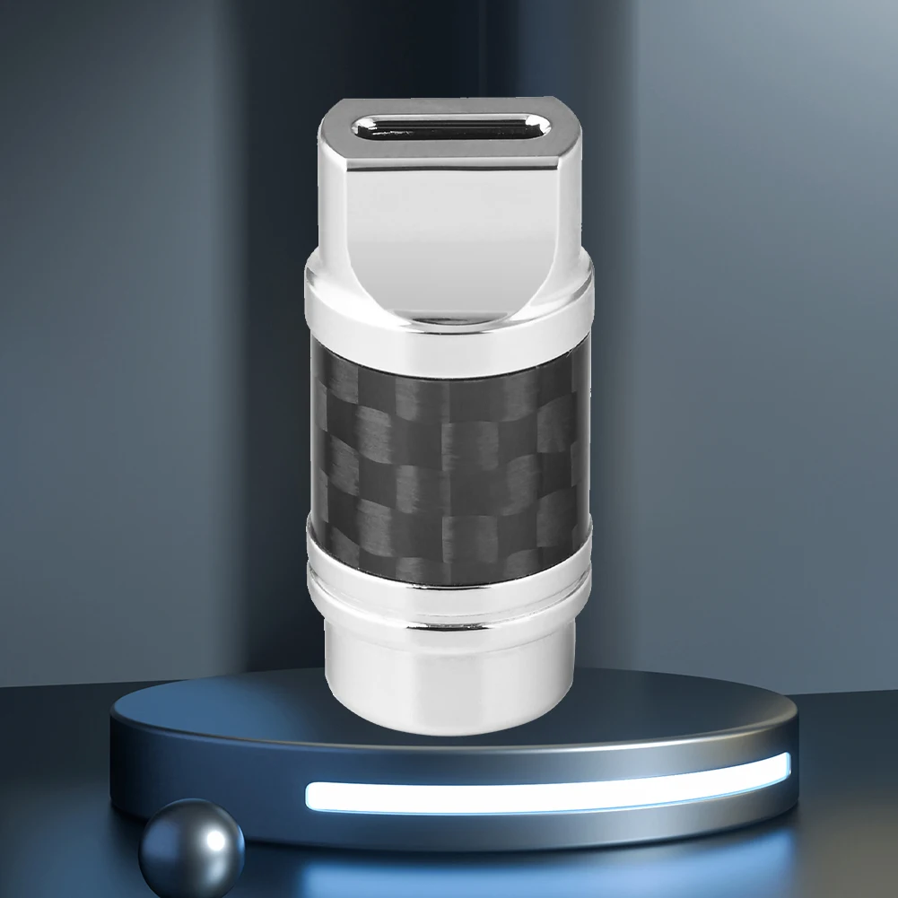 탄소 섬유 C 타입 USB C 8 핀 커넥터, 수 플러그 이어폰 플러그 커버, 오디오 헤드폰 플러그 쉘, DIY 오디오 케이블용