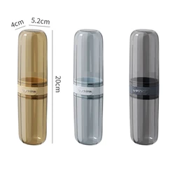 Compact Travel Toothbrush and Toothpaste Protective Case (3pcs Style B set)