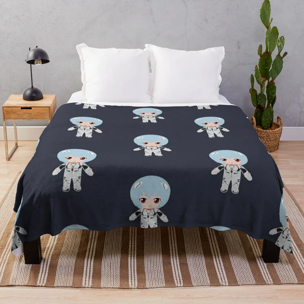 

Rei Plush Design Throw Blanket Sofa Quilt Cute Travel Blankets
