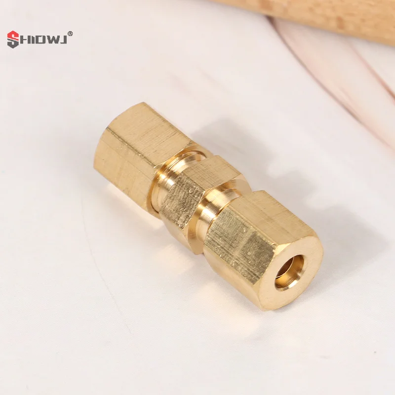 Universal Brake Line Connector For Brake Line Without Flaring 4.76mm 3/16" Connector Fittings Parts