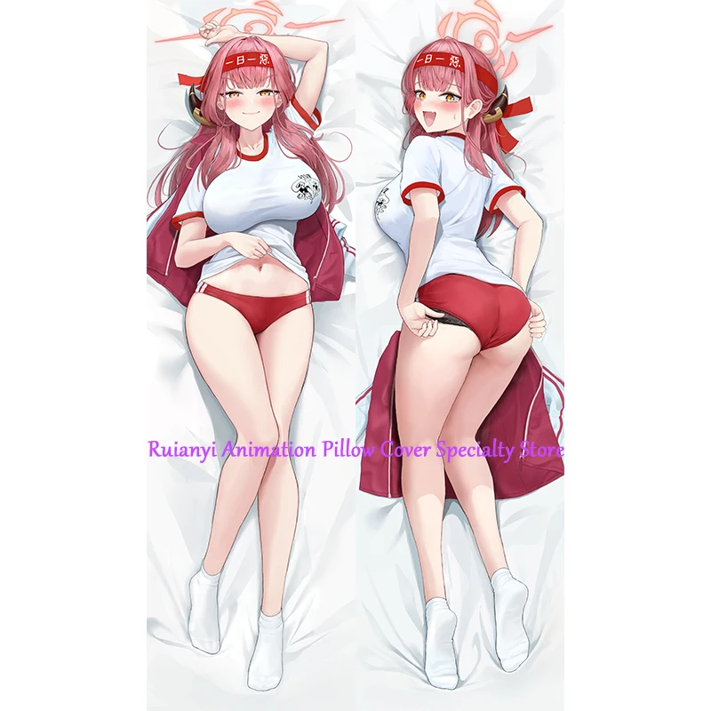 

Dakimakura Anime Rikuhachima Aru Double-sided Pillow Cover Print Life-size body pillows cover Adult pillowcase