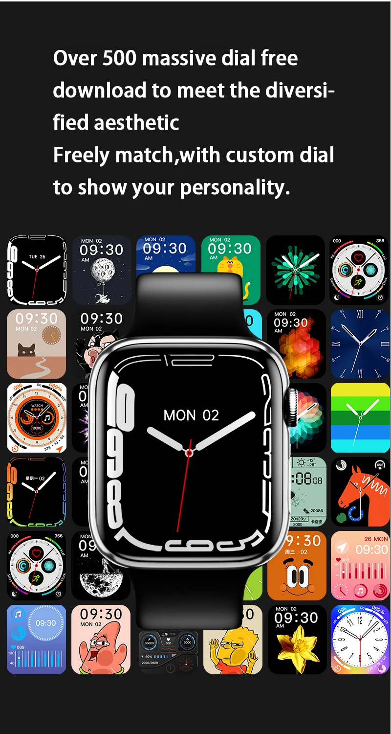 2023 Watch 9 Smart Watch: Men's Body Temperature & BT Call 2023 Watch 9 Smart Watch: Men's Body Temperature & BT Call