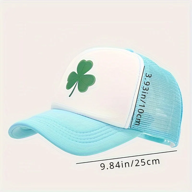 1pc Shamrock, Saint Patrick's Day Irish Day Adjustable Hat Cap