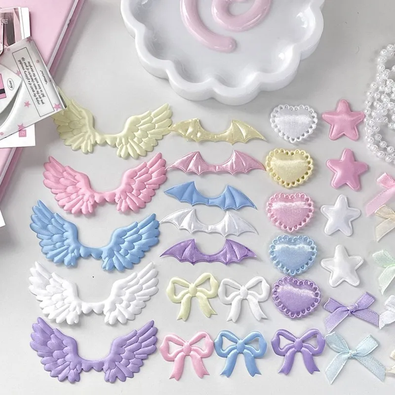 10pcs/pcak Bow Love Stars Packaging Material Card Cover DIY Decoration Ins Photocard Holder Material Accessories Gift 2