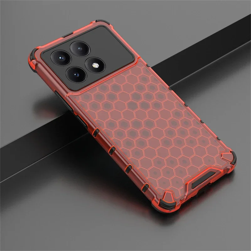 Honeycomb Pattern Armor Shockproof Protective Case