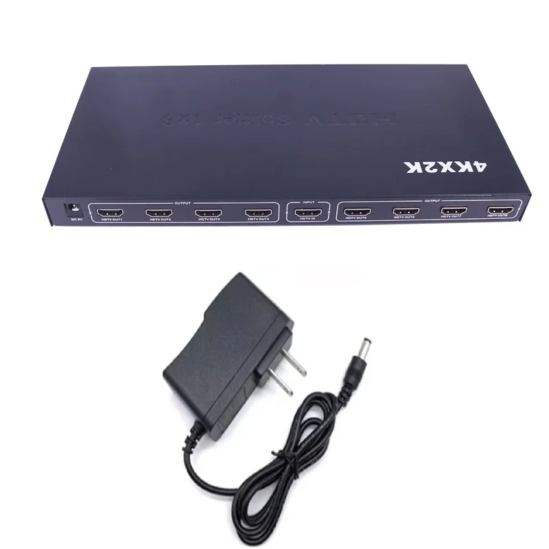 EU US ÷ 8 Ʈ HDMI ȣȯ й  й 1 In 8 Out 4K HDMI ȣȯ ȯ ÷ PC HDTV  ߺ