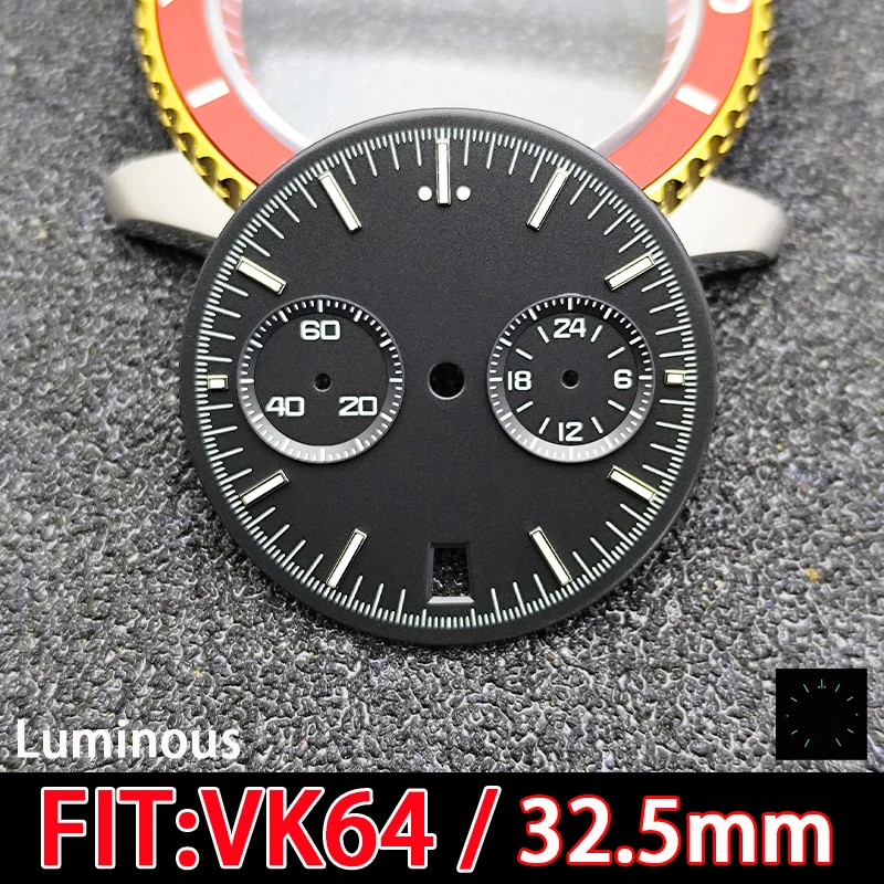 ملحقات قرص ساعة الحركة VK64 مقاس 32.5 مم - ملحقات...