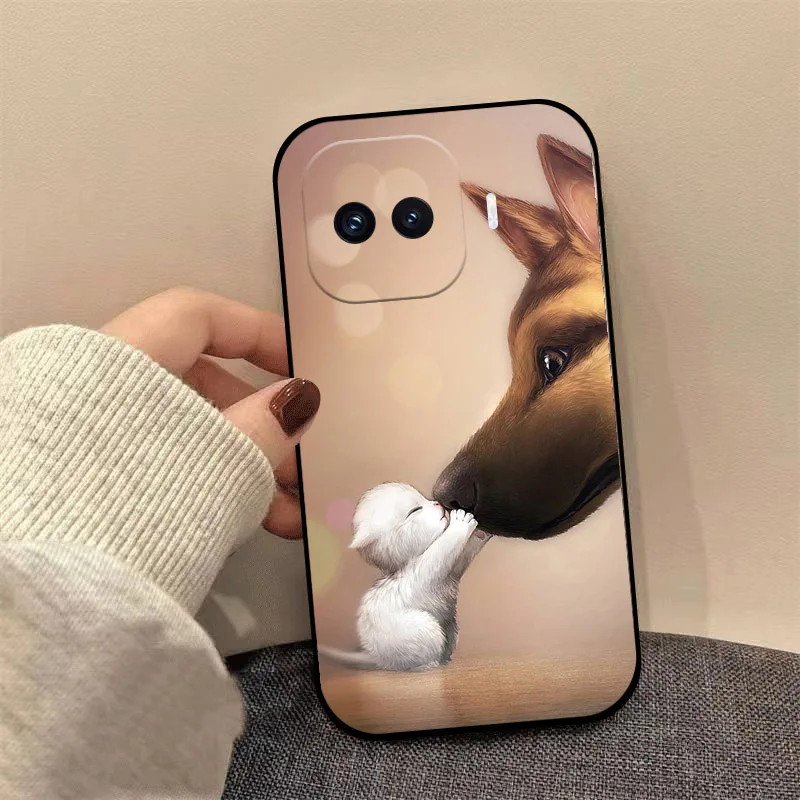 Matte Skin-Friendly Silicone Phone Case with Full Camera Lens Protection