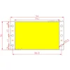 94x50MM COB LED Panel Light Dimmable DC 12V 15W Ultra Bright Warm Natural Cold White Blue Strip Lamp 3