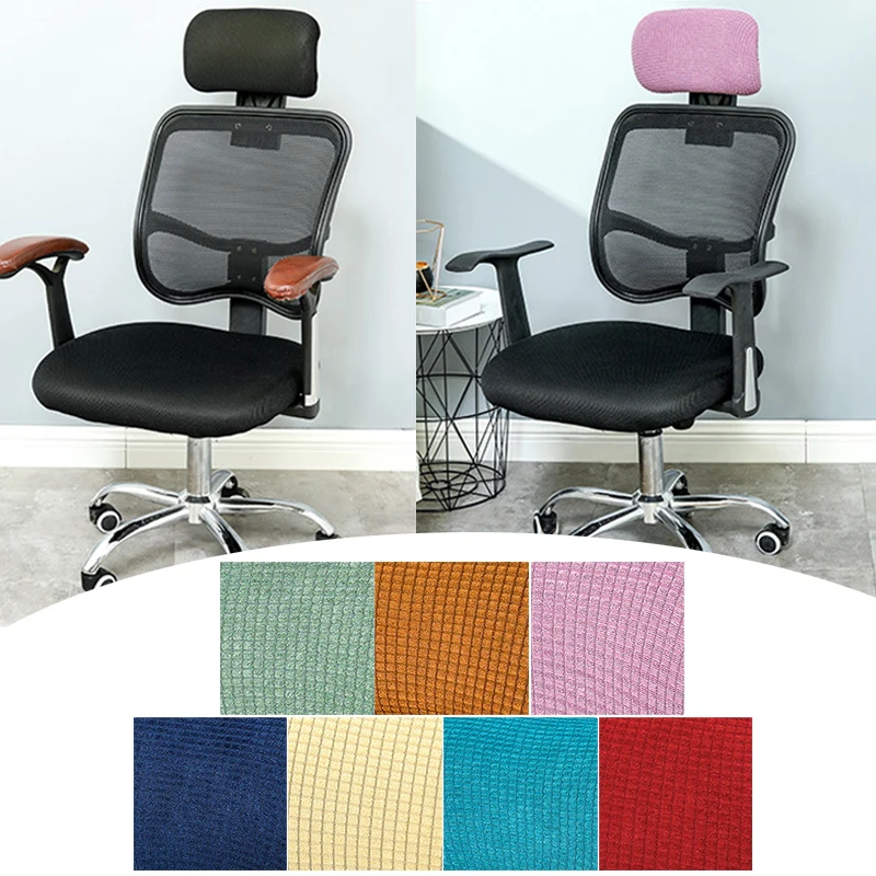 

Soft Stain-proof Chair Pillow Cover Gaming Chair Cover Chair Back Cover Swivel Chair Cover Boss Chair Cover Waterproof Stretchy