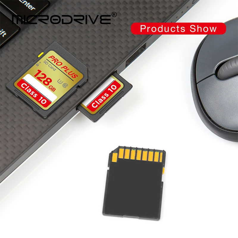 Extreme PRO 표준 SD 카드 16GB 32GB 64GB 128GB 256GB SDHC/XC C10 U3 카메라용 일반 크기 플래시 SD 메모리 카드