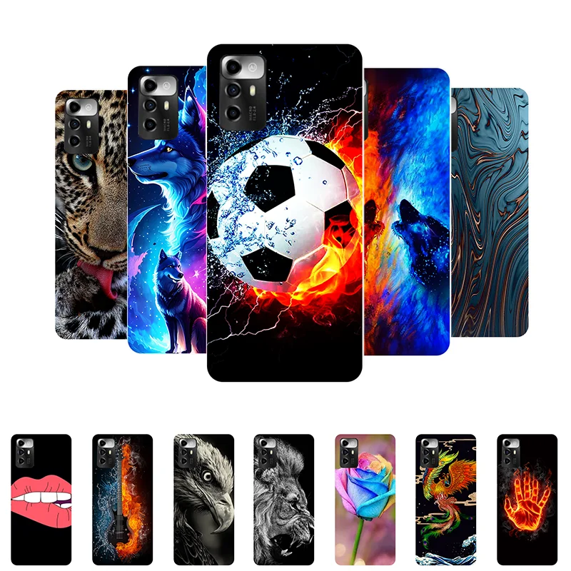 Per Zte Blade A72 5G Case Football Soft Custodie Posteriori In Silicone Per Zte Blade A72 5G 7540N Cover Per Telefono Bladea72 5G Etui Funda