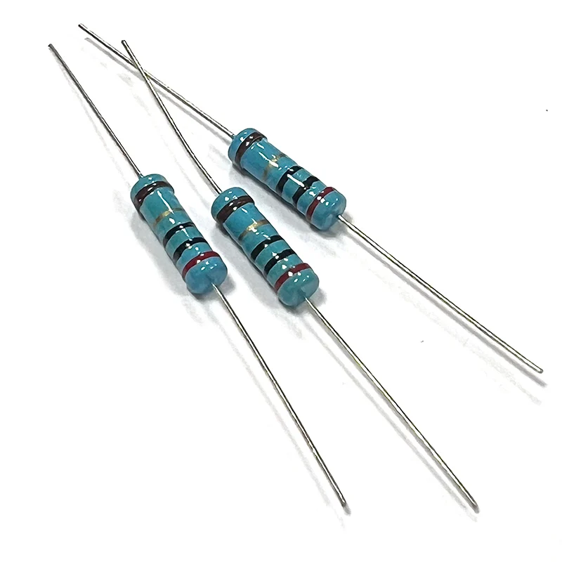 20pcs 2W 1% 0R1 0R12 0R15 0.18 0.22 0.25 0.1 0.12 0.15 R Ohm Metal Film Resistor 0.1R-10M metal film resistor,metal film resistors