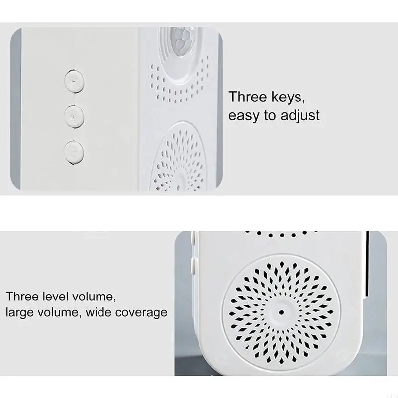 A3PA Greeting Visitor Door Chimes Security Reminder Business Detector Alarm