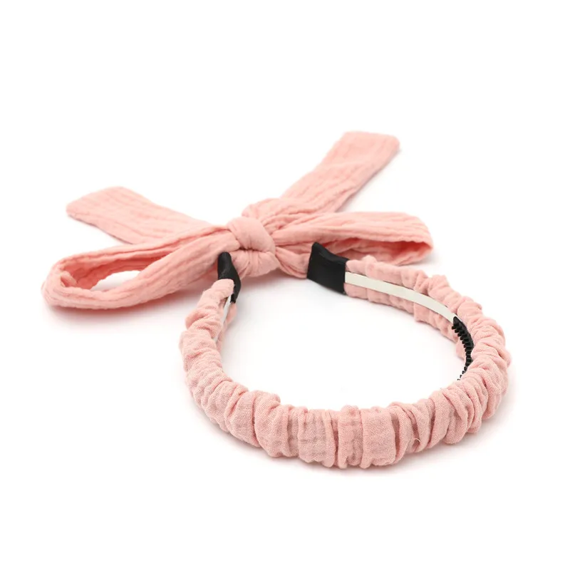 Fashion New spring and summe MUSLIN Cotton fashion hair accessories  band hairband and Broken flower headband