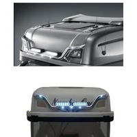 Metal Front Dome LED Light Spotlight Lamp for Tamiya 1/14 RC Truck Scania 770s Actros Volvo Tractor RC Trailer LESU Tamiya Parts 1