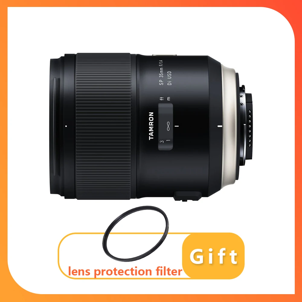 Tamron Sp 35Mm F/1.4 Di Usd F045 Full Frame Dslr Camera Prime Lens Per Canon O Nikon Mount