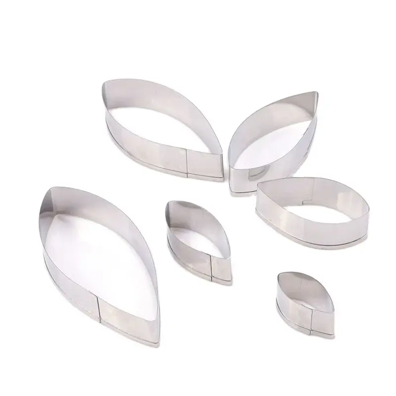 Dahlia Petal Cutter Stainless Steel Mold Fondant Mould Cake Decorating Tools Chocolate Gumpaste Sugarcraft Chocolate Mold K938 Baking Mold Fondant Cutter Baking Decorating Tools Pastry Cutter