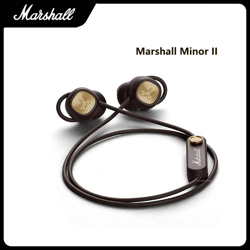 Беспроводные наушники marshall minor. Marshall minor ii bt brown. Marshall наушники bluetooth. Наушники marshall minor ii. Marshall minor 2 запчасти.
