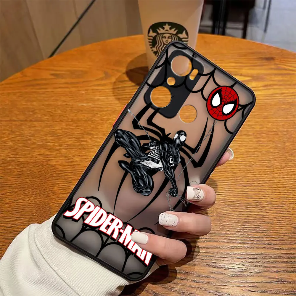 thumbnail image 1 of Funda mate para infinix HOT 20I 12 12I 11 11S 10 10I 10S PLAY 9 Pro POVA 3 CAMON 15 17P Funda Marvel Spider-Man Combo, 1 of 5