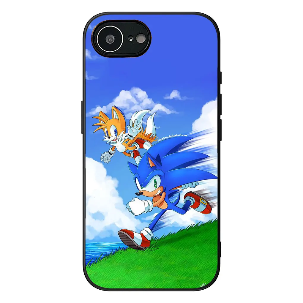 Sonic Hedgehog Flexible Phone Cover - Vibrant Design & Durable Protection