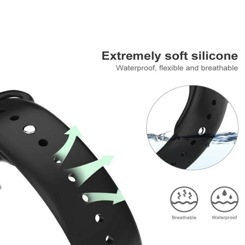 Premium Silicone Watch Band - 20mm/22mm Adjustable Bracelet