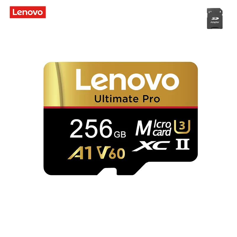 Lenovo High-Speed UHS-I C10 U3 Micro SDXC TF Memory Card