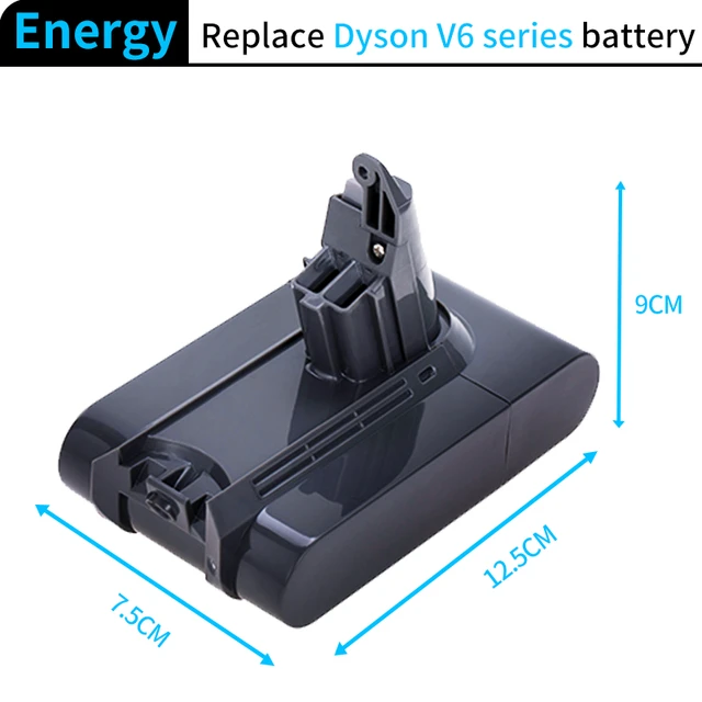 3000mAh 21.6V Li-ion Battery for Dyson V6 DC58 DC59 DC61 DC62 DC74 SV09  SV07 SV03 965874-02 Vacuum Cleaner Battery - AliExpress