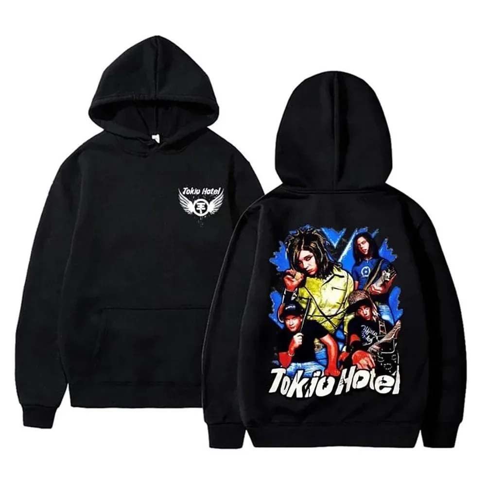Kaulitz 89 Tokio Hotel Hoodies Rock Band Pullovers Bill