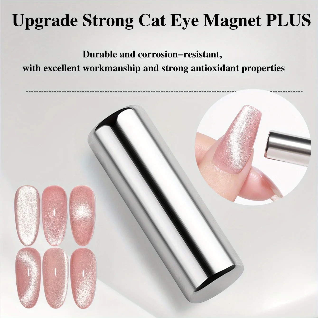 3X1Cm Round Nail Art Cat Eye Gel Penna Magnetica Per Smalto Gel 3D Cat Eye Nails Pittura Forte Magnete Stick Manicure Strumenti Fai Da Te