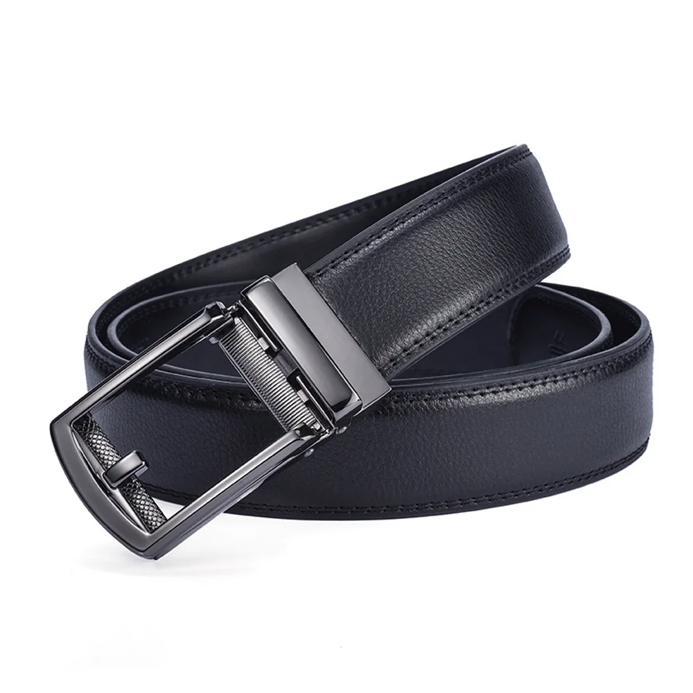 

High Quality Luxury Men Genuine Leather Belt New Designer Male Automatic Buckle Business Trouser Jeans Strap Hombre Cinto
