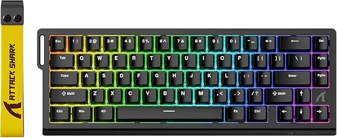 MAMBASNAKE x ATTACK SHARK X68 HE Rapid Trigger Keyboard Magnetic