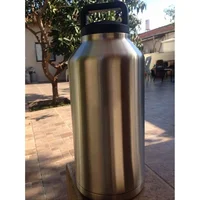 304 Stainless Steel Water Bottle Outdoor Camping Sport Bottle Double Wall Vacuum Beer Kettle Flasks With Handle