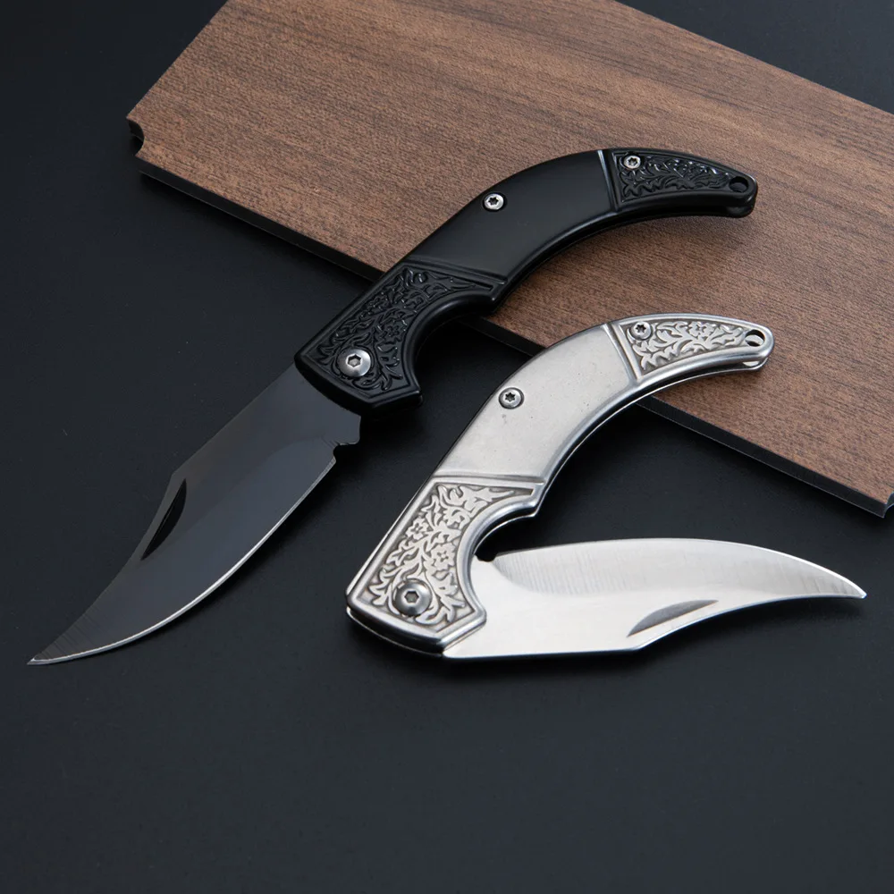 Coltello Pieghevole Portatile Da Campeggio Coltello Pieghevole Da Esterno Coltello Da Collezione Machete Pieghevole Coltello Da Frutta Affilato Pieghe