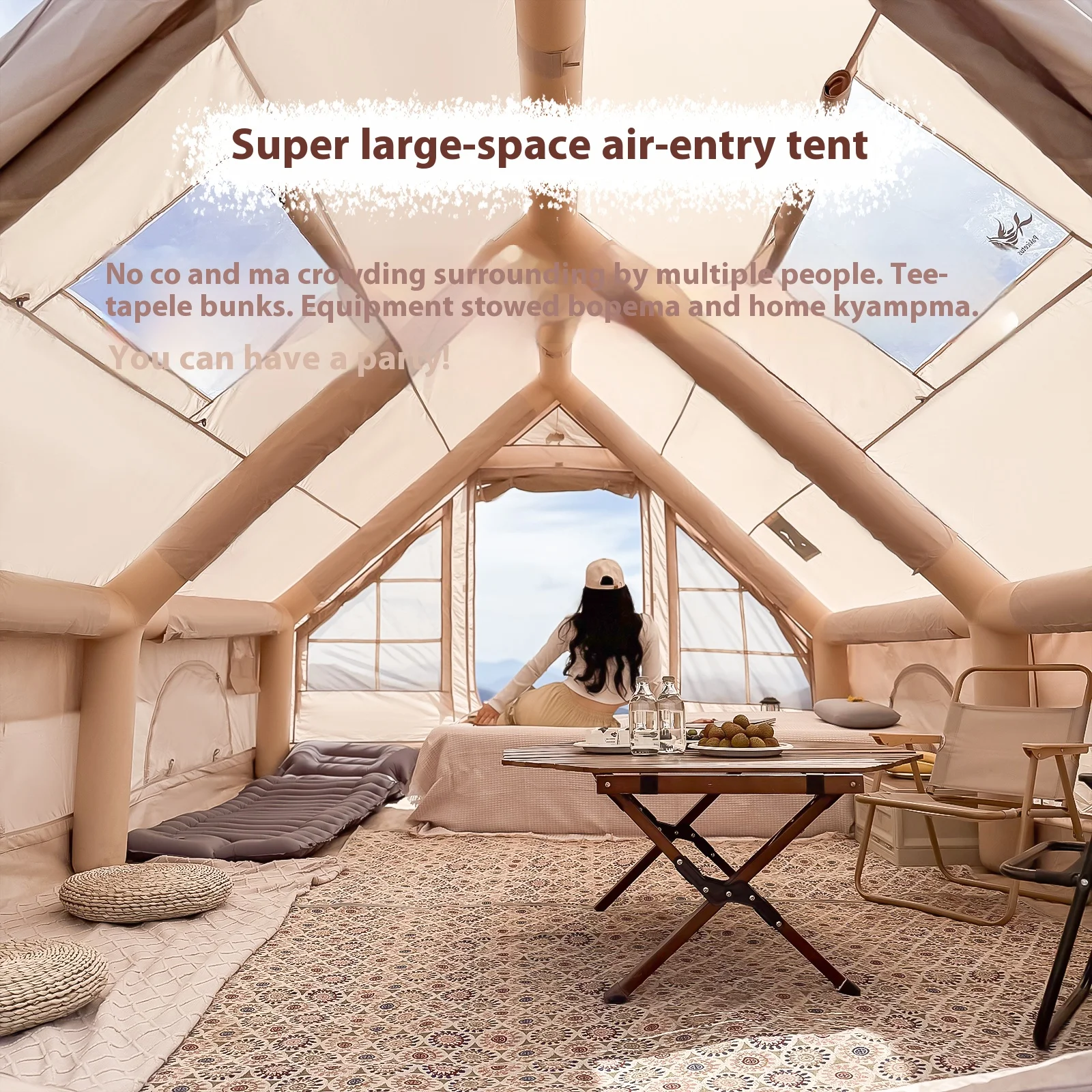 Luxury Inflatable Camping Tent 3