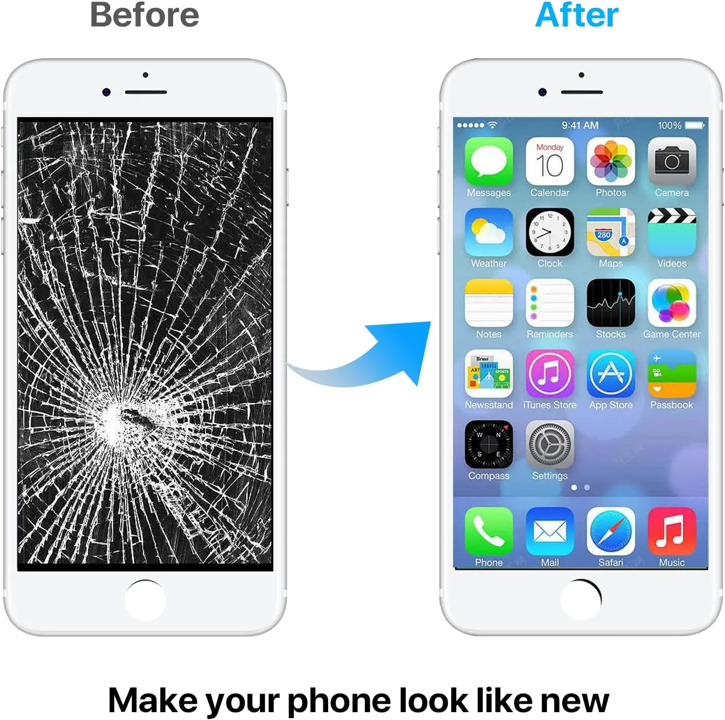LCD Display Screen For Iphone 7 8 Series Mobile Phone Full Assembly With Repair Tools