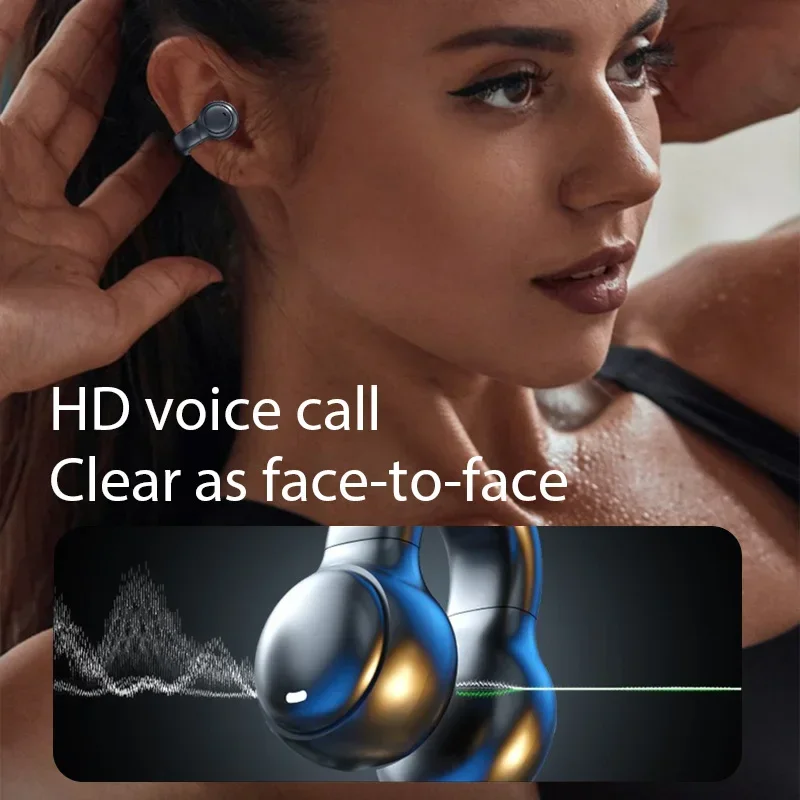 High Quality Bone Conduction Wireless Earphones Bluetooth Noise Reduction Sports Gaming Earphones Suitable For Xiaomi iPhone 6