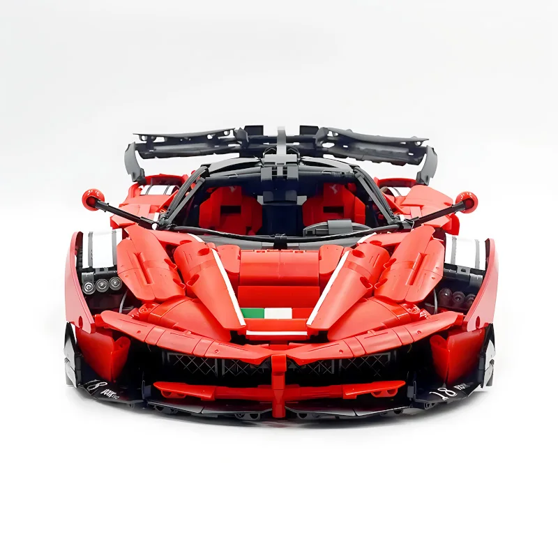 New EVO Custom C61505E Technical Super City Racing Car Hypercar Model  Building Blocks Bricks Puzzle Toy Christmas Gifts For Kids - AliExpress 26