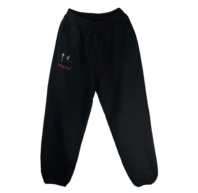 THUG CLUB Sweatpants Fall Winter Fashion New Korean Niche Metal 