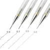 Transparent Mechanical Pencil 0.3, 0.5, 0.7, 0.9mm with Lead Refills Set for Sketching Automatic Pencils Art Drawing Painting 2