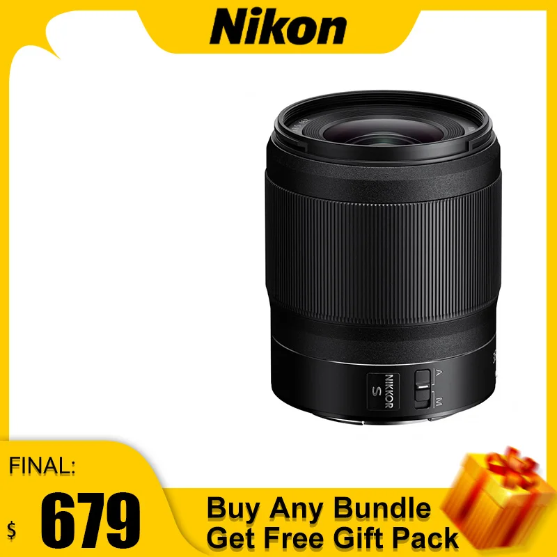 

NIKON Z 35mm F1.8S Full Frame Standard Large Aperture Fixed Focus Mirrorless Digital Camera Lens for Nikon NIKKOR