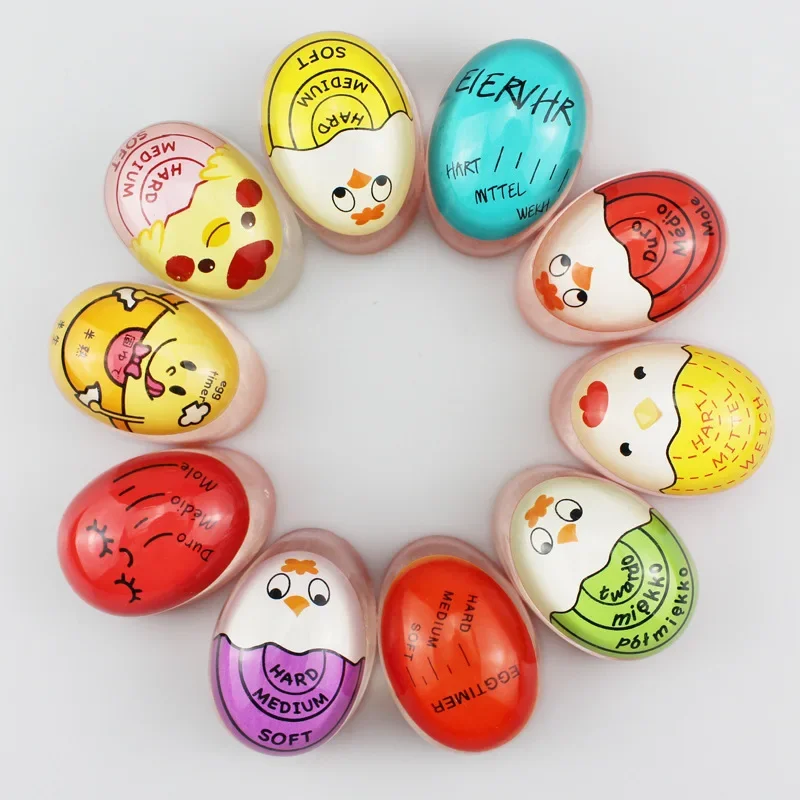 Kitchen Hard Boiled Egg Timer Egg Perfect Color Changing Timer for Soft Hard Boiler Cooking Tools Eco-Friendly Tool egg timer